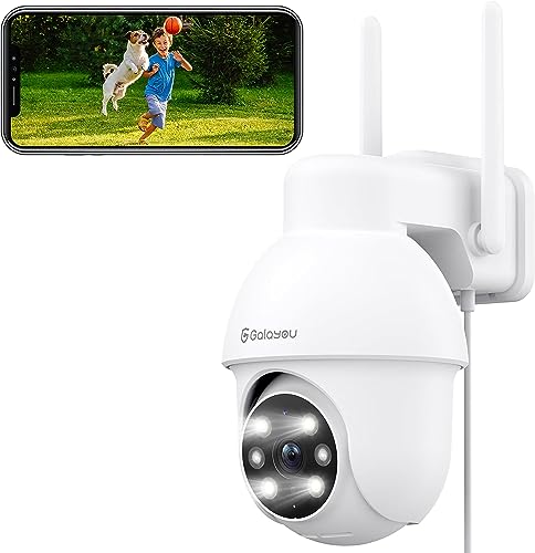 GALAYOU 2K videocamera Wi-Fi da esterno
