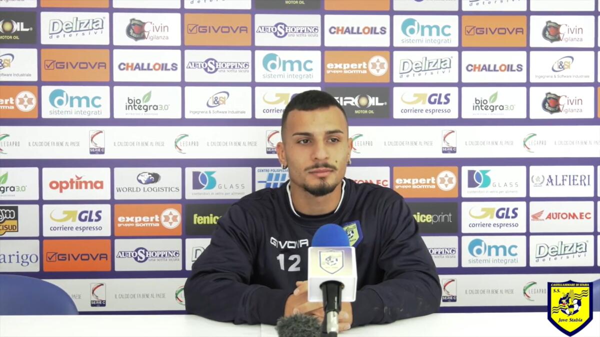 Niente Foggia per Orlando: ecco dove va - Immagine in evidenza: Francesco Orlando - crediti foto: canale ufficiale YouTube Juve Stabia (frame da video)