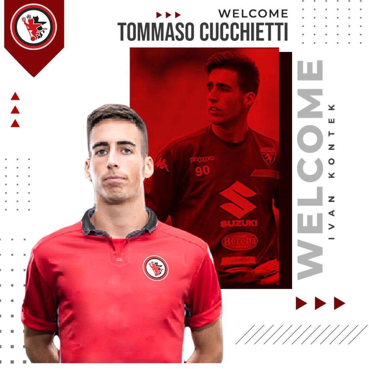CdS - "Foggia, Cucchietti avanti su Dalmasso" - Immagine in evidenza: Tommaso Cucchietti, ex portiere del Foggia - crediti foto: pagina ufficiale Facebook Calcio Foggia 1920
