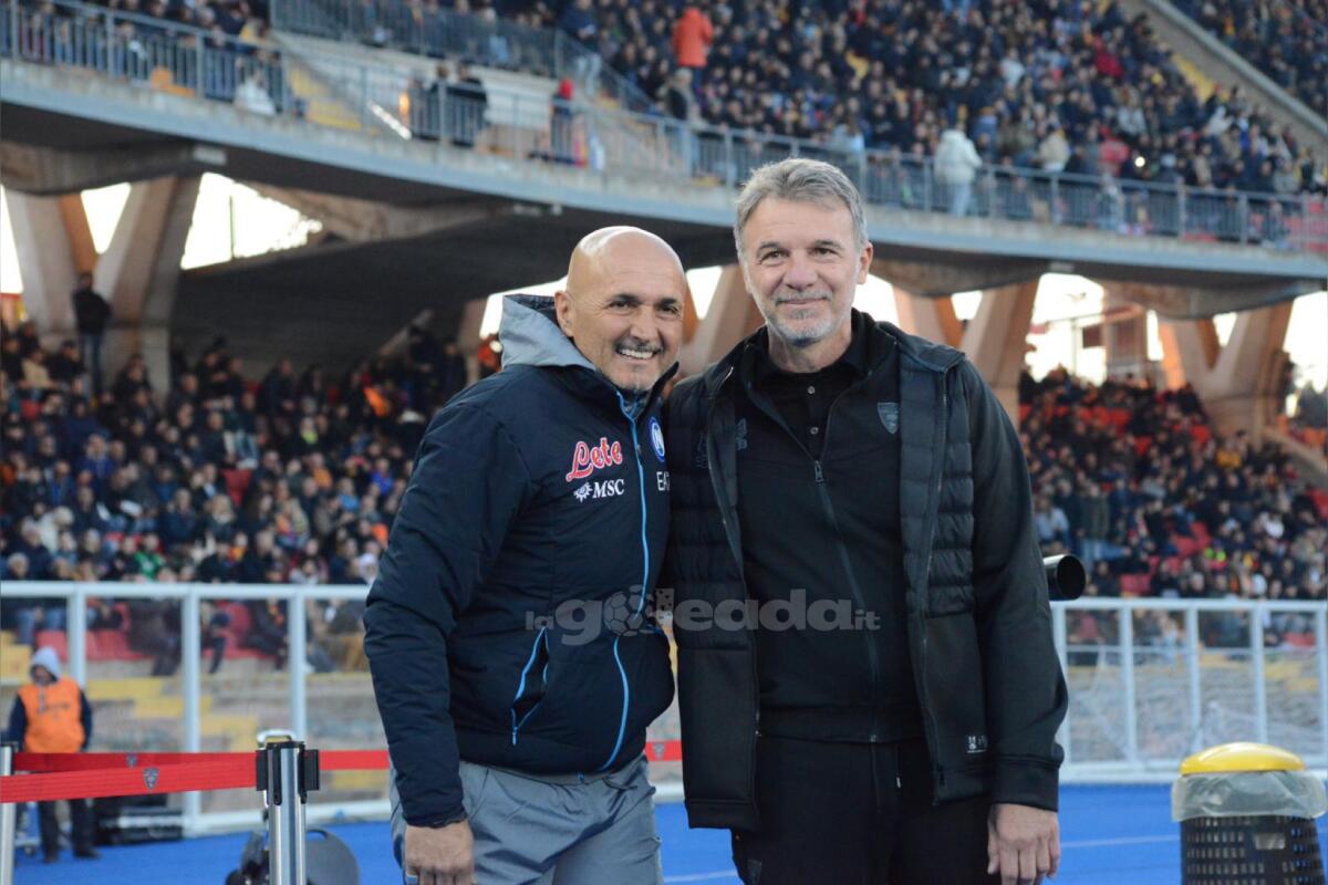 Luciano Spalletti è il nuovo allenatore della Nazionale - Immagine in evidenza: mister Luciano Spalletti e mister Marco Baroni prima di Lecce-Napoli (Serie A 22/23) - crediti: foto di Pasquale Golia per lagoleada.it (RIPRODUZIONE RISERVATA)