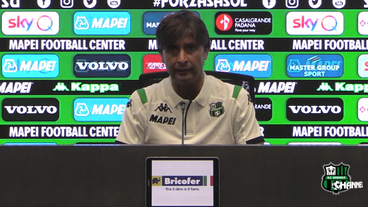 Serie C/C, Bigica: "Tra le pugliesi, Foggia avanti" - Immagine in evidenza: Emiliano Bigica - crediti foto: canale ufficiale U.S. Sassuolo Calcio (frame da video)