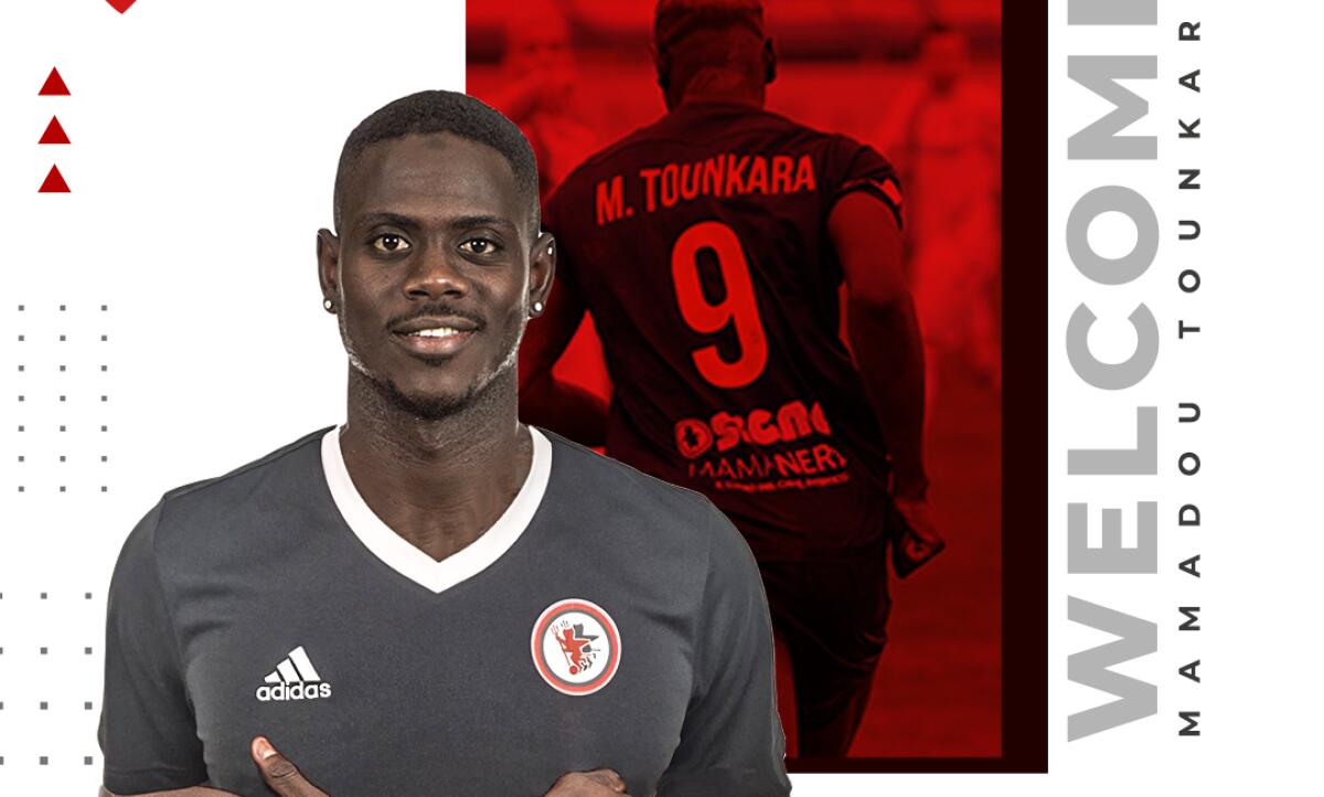 Foggia, ecco l'attaccante: arriva Tounkara - Immagine in evidenza: Mamadou Tounkara - crediti foto: sito ufficiale Calcio Foggia 1920
