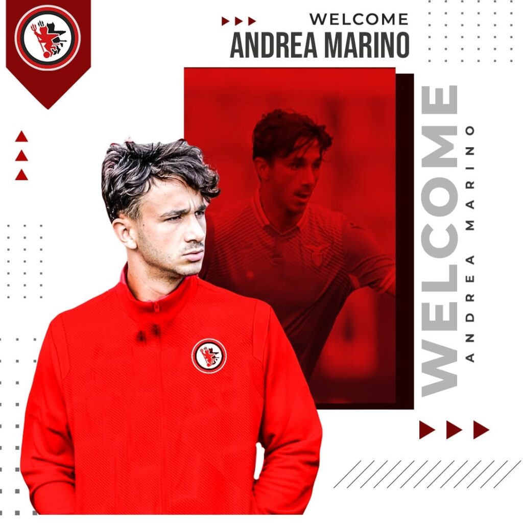 Immagine in evidenza: Andrea Marino, nuovo calciatore del Foggia - crediti foto: pagina ufficiale Facebook Calcio Foggia 1920