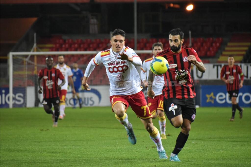 Un momento di Foggia-Catanzaro (Coppa Italia), crediti: Luigia Spinelli