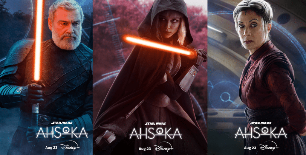 I poster dei villain di Ahsoka