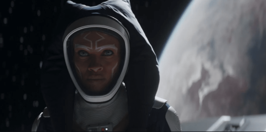 Ahsoka esce nello spazio aperto