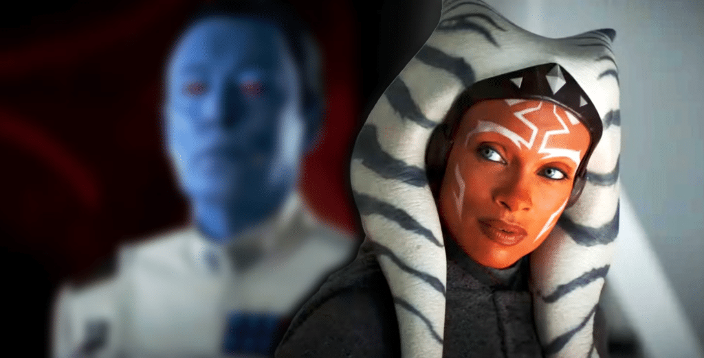 Ahsoka e Thrawn nel trailer della serie