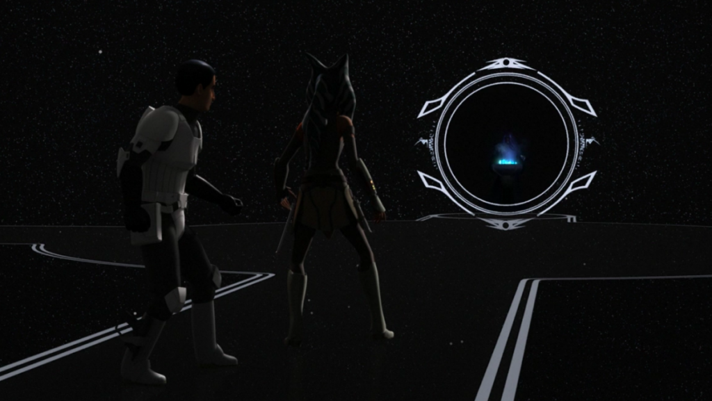 Ezra e Ahsoka nel Mondo tra i Mondi