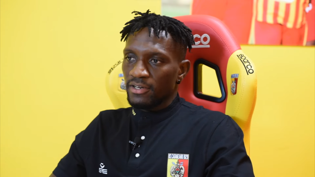 Immagine in evidenza: Nana Welbeck - crediti foto: canale ufficiale YouTube US Catanzaro 1929 (frame da video)