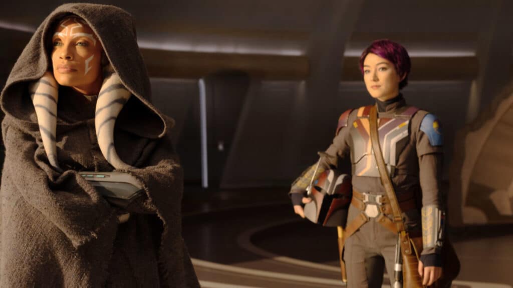 Ahsoka e Sabine.