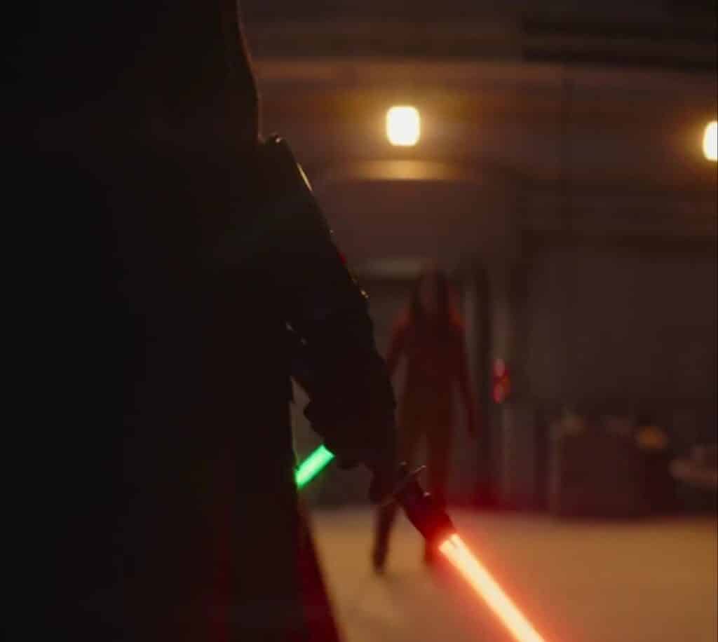 Lo scontro tra Sabine e Shin