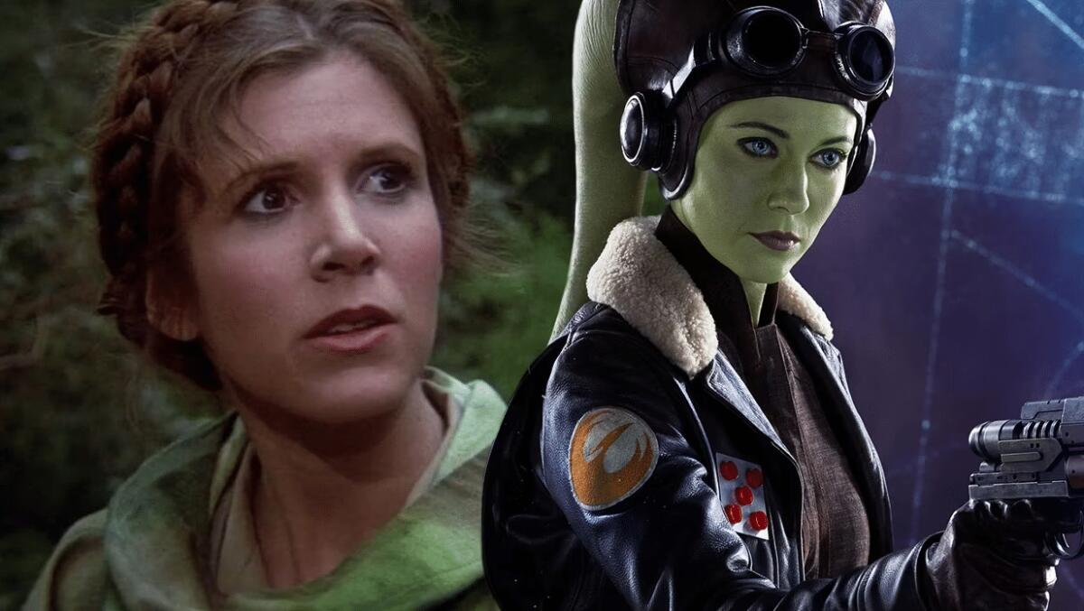 Ahsoka: la serie anticipa il ritorno di Leia in live action, ecco l'indizio - Hera Syndulla e Leia Organa