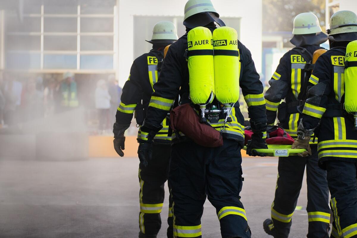 Serie C, disposta la chiusura dello Iacovone - Vigili del Fuoco, immagine rappresentativa. Crediti: Foto di Nico Franz da Pixabay