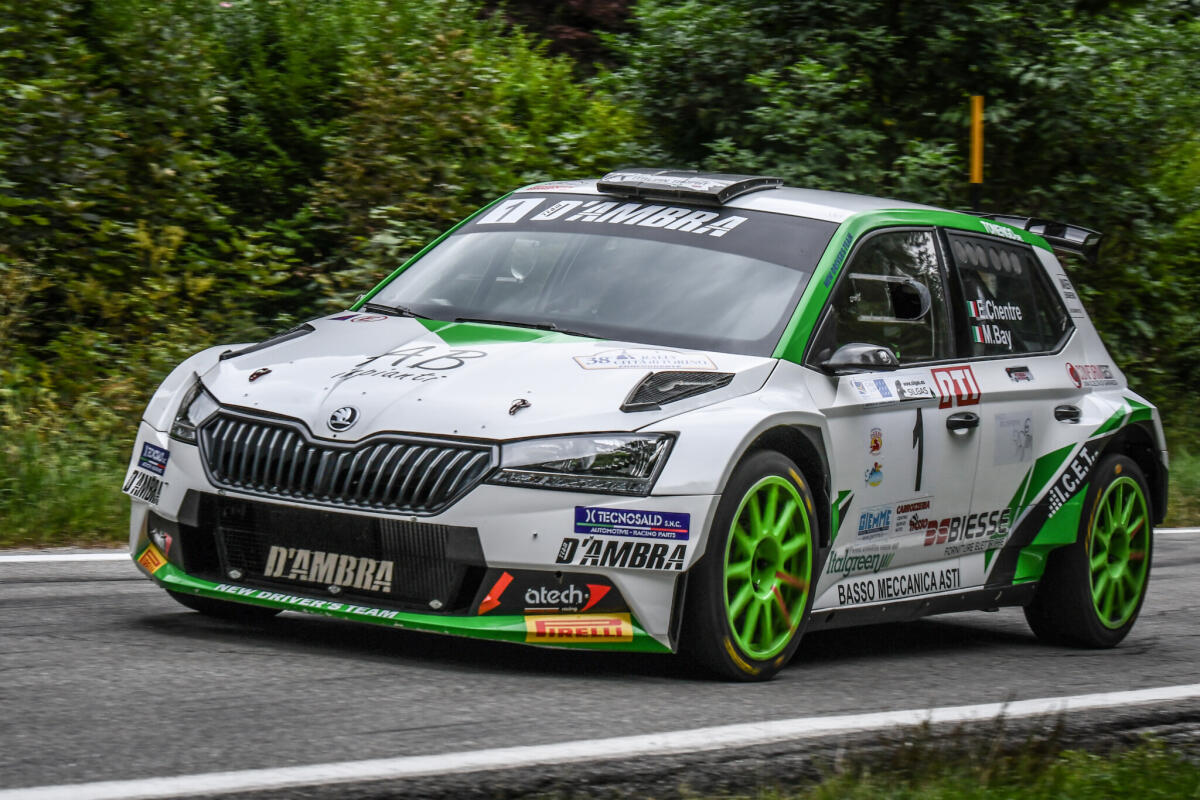 ELWIS CHENTRE E MAX BAY VINCONO IL 38° RALLY CITTA’ DI TORINO - 