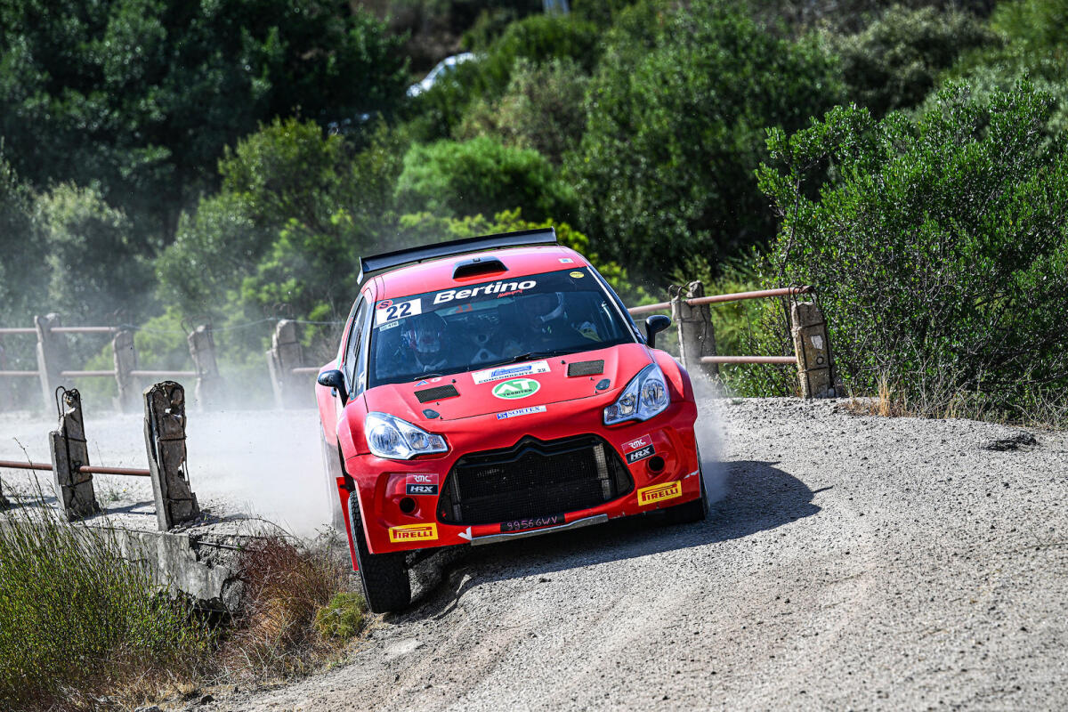 Trofeo N5 Terra: Davide Negri brinda al Rally dei Nuraghi e del Vermentino - 