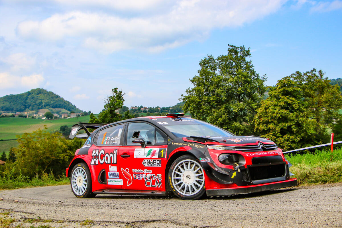 Zambon porta al Rally Porta del Gargano una Citroen C3 WRC - 