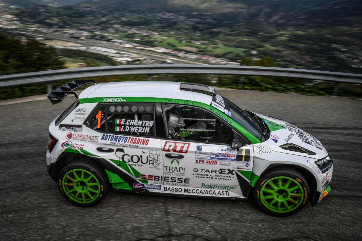 ELWIS CHENTRE E IGOR D’HERIN TRIONFANO AL 44° RALLY VALLE D’AOSTA - 