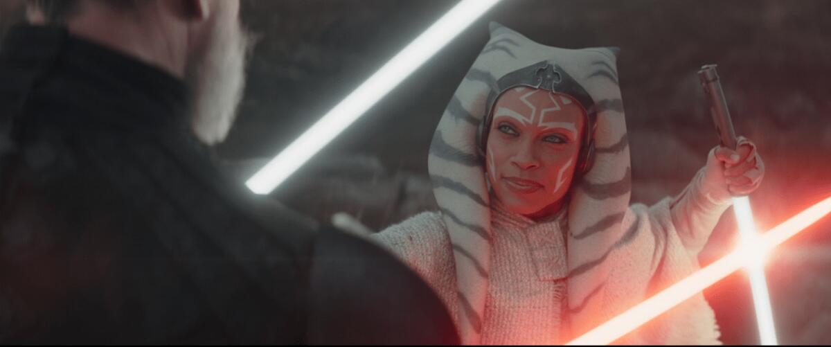 Ahsoka: rivelata la durata dell'episodio finale! - Ahsoka affronta nuovamente Baylan