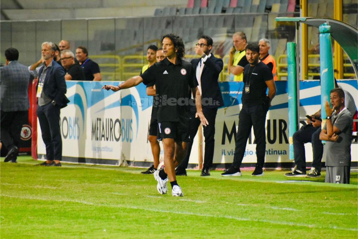 Foggia, Cudini: "Turris banco di prova. I tifosi..." - Immagine in evidenza: uno scatto di Foggia-Giugliano (Serie C - girone C 2023/24) - crediti: foto di Luigia Spinelli (RIPRODUZIONE VIETATA)
