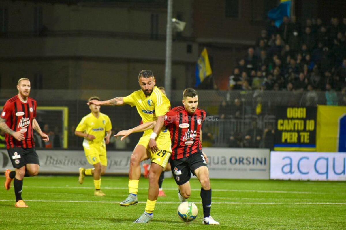 Foggia, Rizzo: "Ragionare di partita in partita. Crediamo..." - Immagine in evidenza: uno scatto di Audace Cerignola-Foggia (playoff Serie C 22/23) - crediti: foto di Luigia Spinelli (RIPRODUZIONE VIETATA)