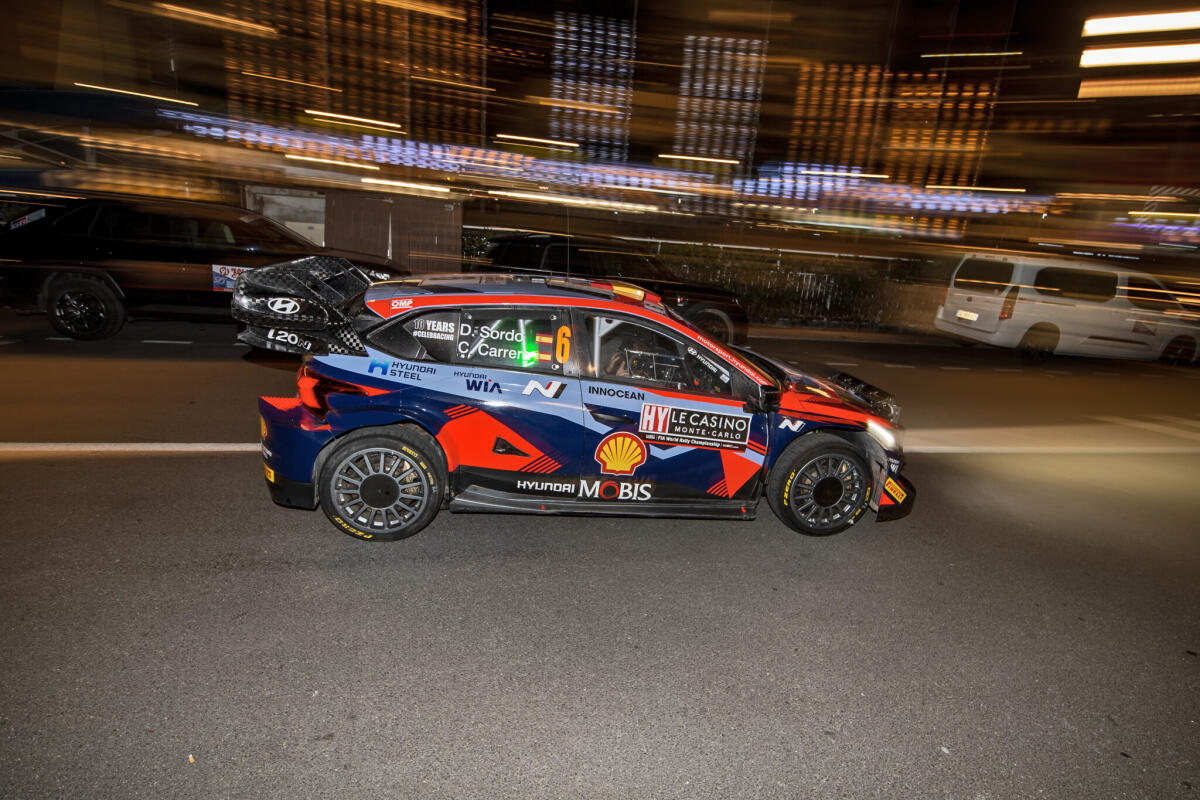 Dani Sordo presente a Rallylegend su Hyundai I20 WRC - 