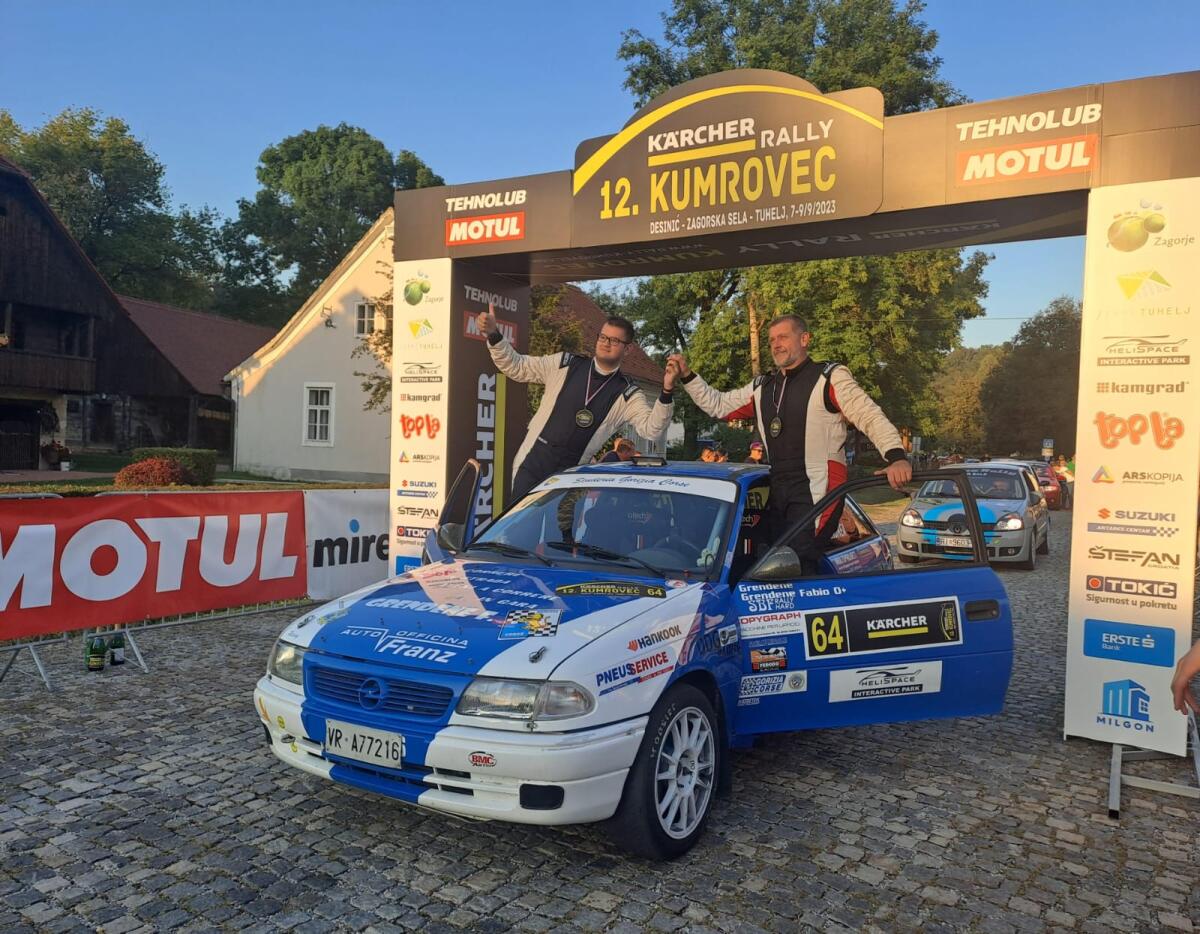 Anche al Rally Kumrovec la Gorizia Corse prima scuderia italiana - 
