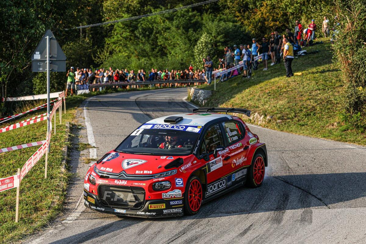 Crugnola subito al comando del Rally 1000 Miglia - 
