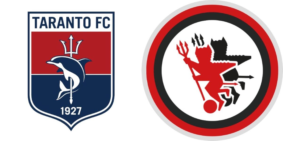 Serie C/C, le formazioni ufficiali di Taranto-Foggia - Immagine in evidenza: stemmi Taranto-Foggia - crediti foto (di entrambe): pagine ufficiali Facebook delle due società