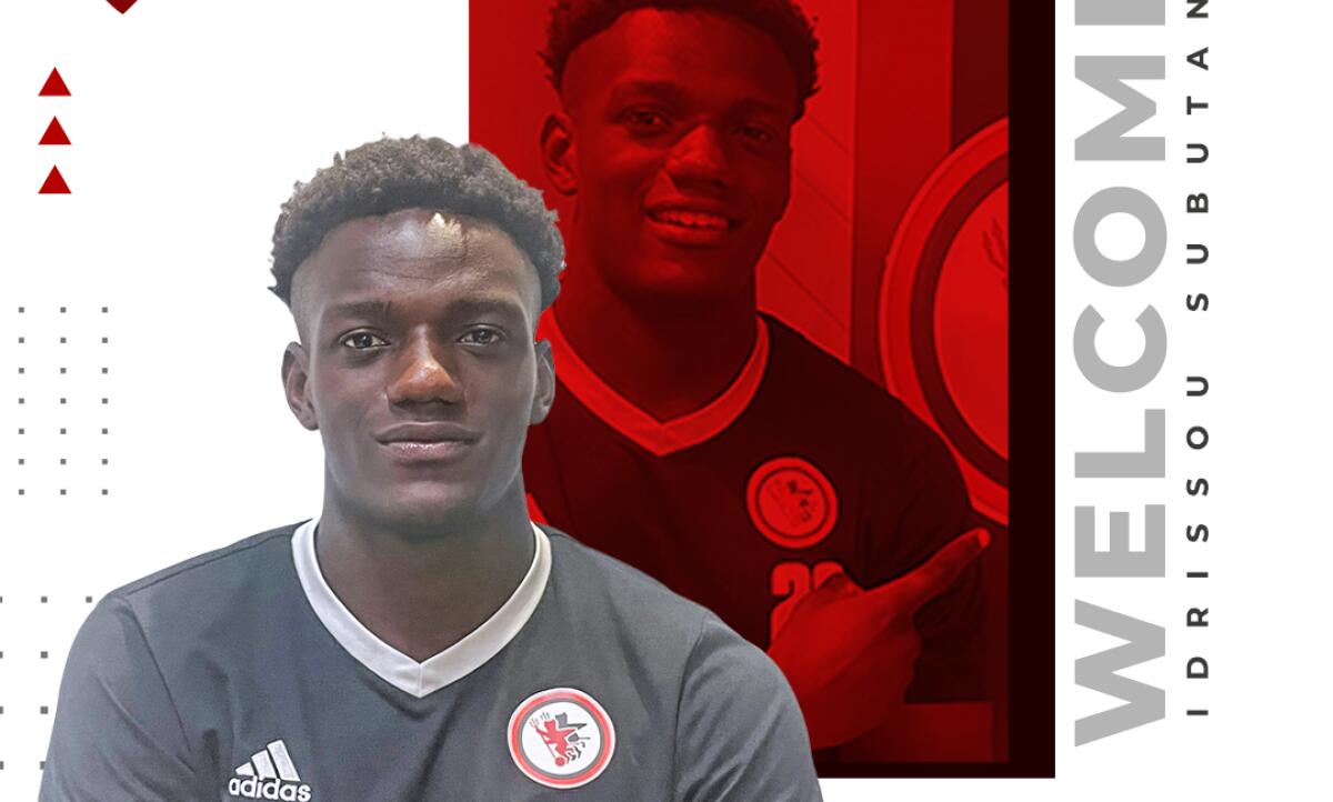Chi è Idrissou Subutan, nuovo attaccante del Foggia - Immagine in evidenza: Idrissou Subutan - crediti foto: sito ufficiale Calcio Foggia 1920