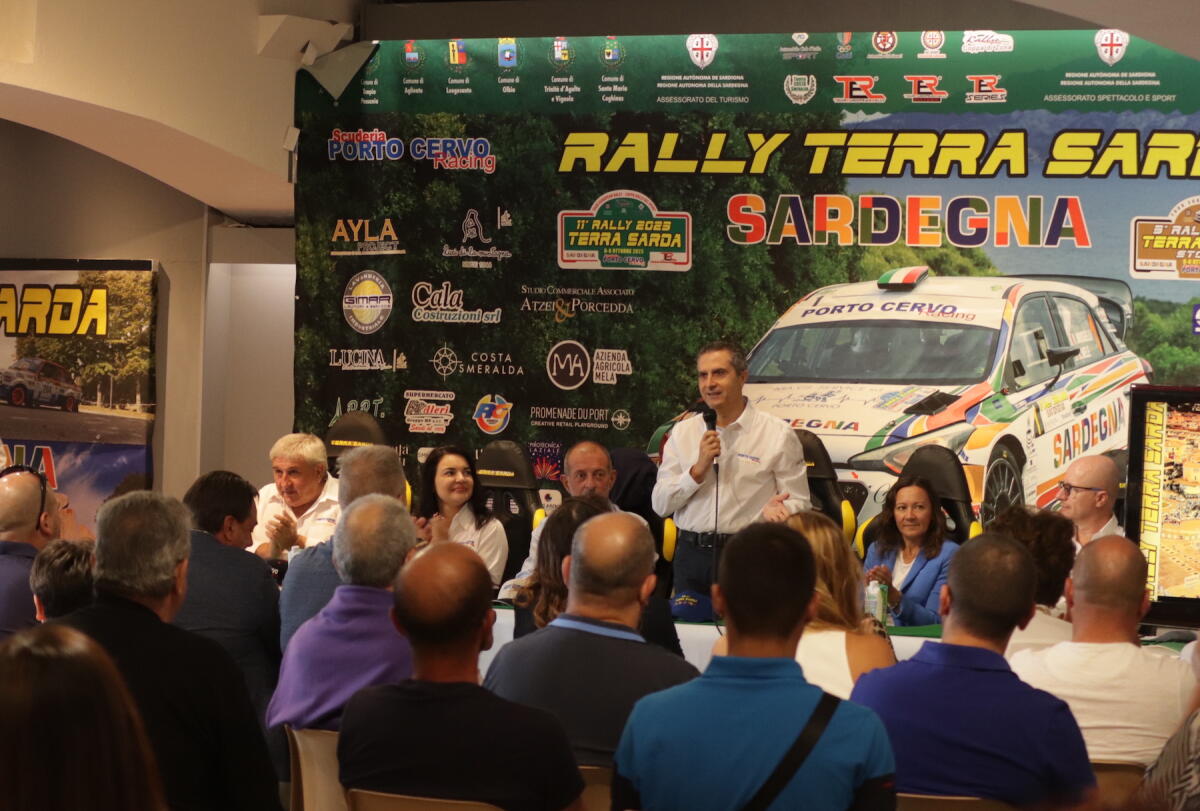 Rally Terra Sarda: presentato l’evento alla Promenade du Port di Porto Cervo - 