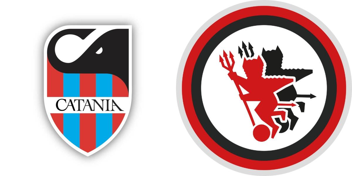 Serie C/C, le formazioni ufficiali di Catania-Foggia - Immagine in evidenza: stemmi Catania-Foggia - crediti foto (di entrambe): pagine ufficiali Facebook delle due società