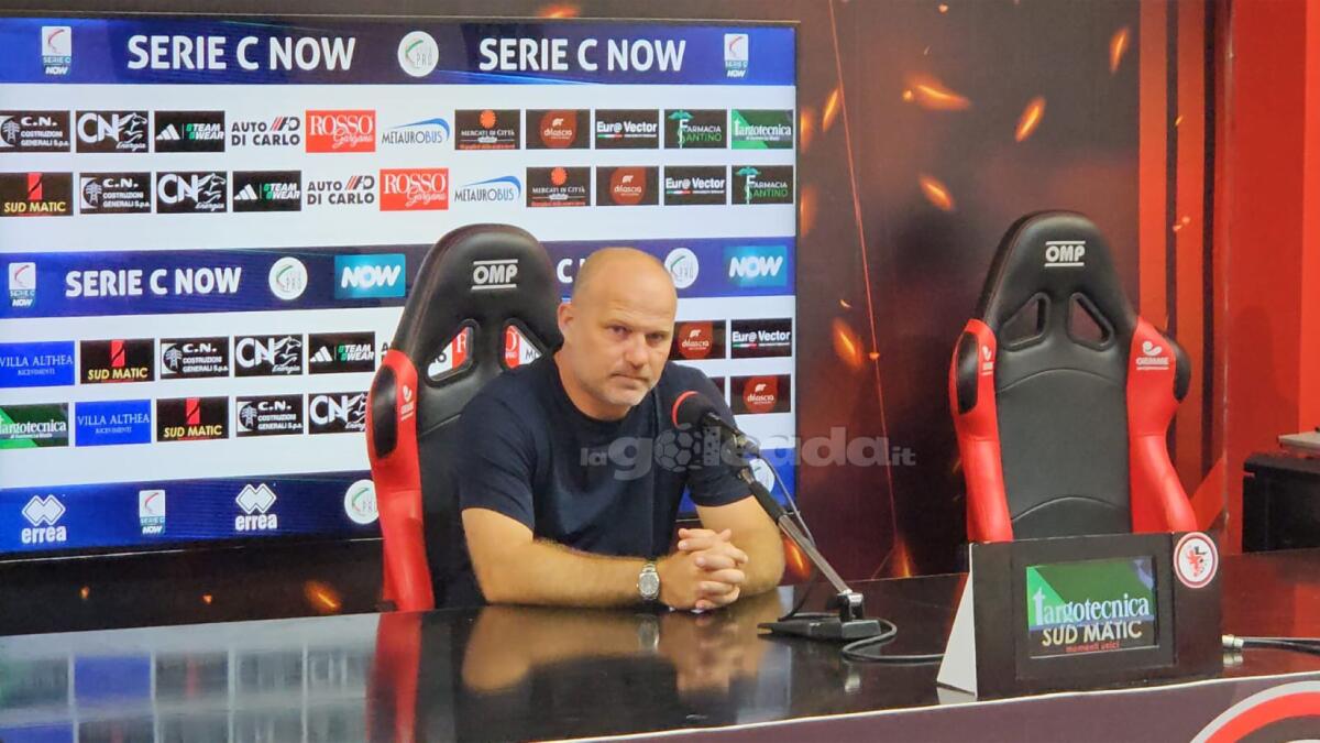 Virtus Francavilla, Villa: "Grande prestazione. Cudini? Porterà…" - Immagine in evidenza: mister Alberto Villa - crediti: foto di Mario Mescia/lagoleada.it (RIPRODUZIONE VIETATA)