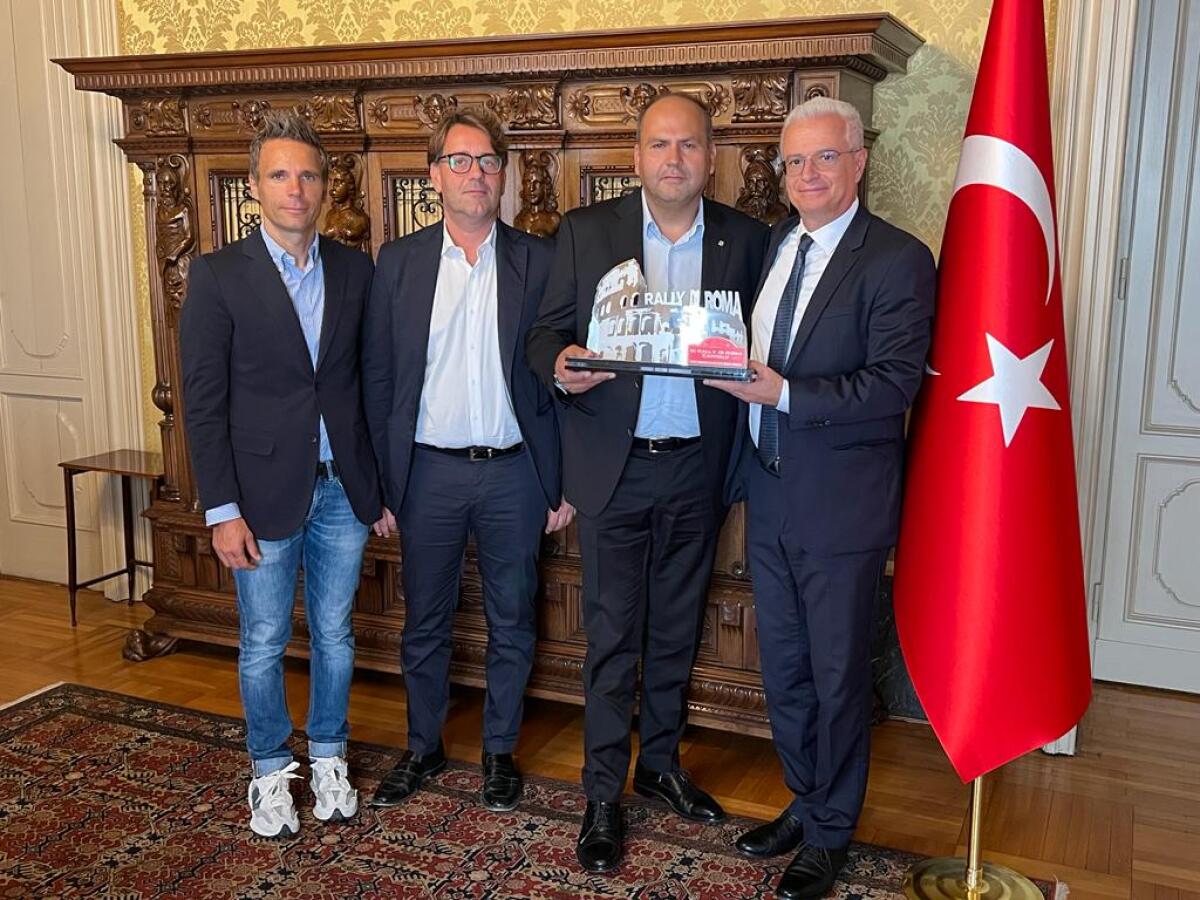 Max Rendina incontra l’Ambasciatore della Repubblica di Türkiye in Italia - 