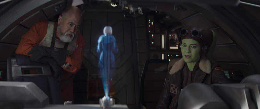 Mon Mothma avvisa Hera di ciò che l'aspetta
