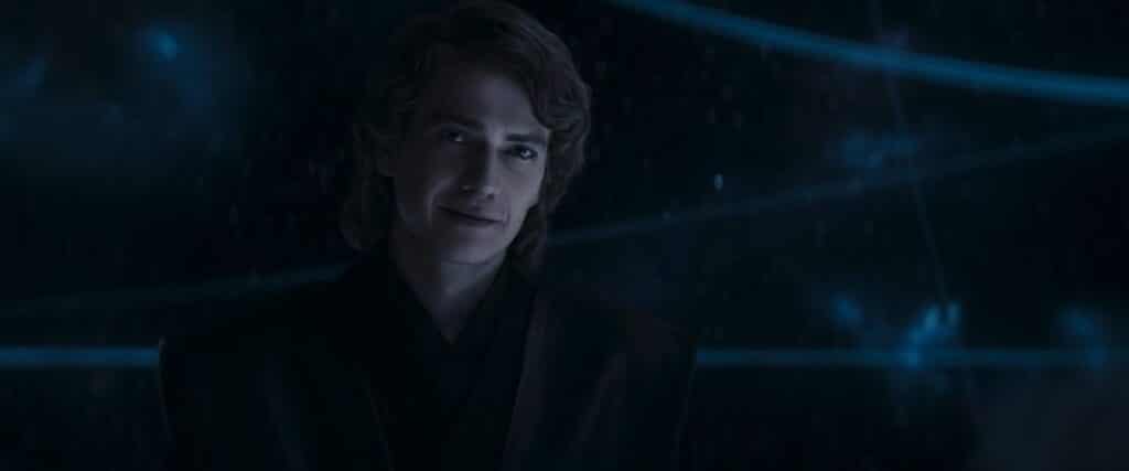 Anakin compare nel finale dell'episodio