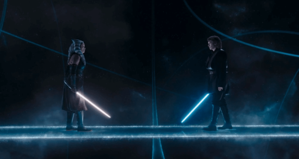 Anakin e Ahsoka nel quinto episodio