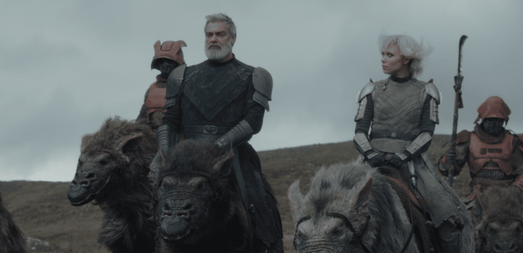 Baylan Skoll e Shin Hati nell'episodio