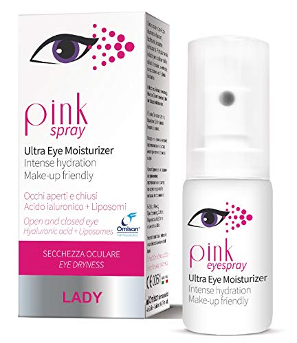 Lacrime artificiali a spray della Pink Lady