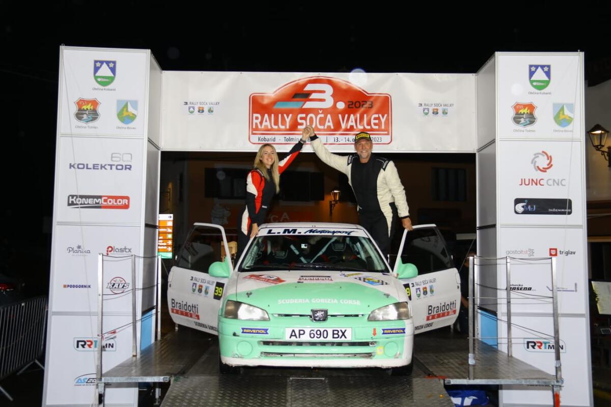 Mlakar-Delbello secondi di classe al Rally Soca Valley - 
