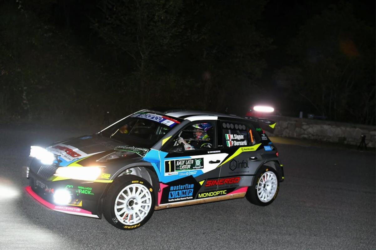 Signor subito in testa al Rally del Lazio - 
