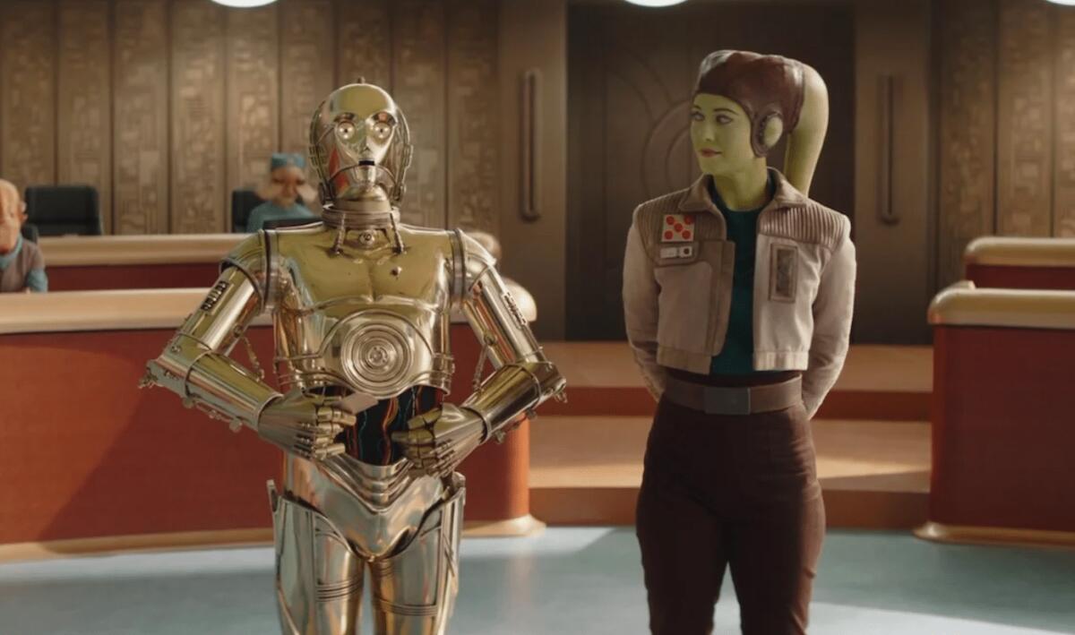 Il bellissimo messaggio di Anthony Daniels dopo l'apparizione di C-3PO in Ahsoka - C-3PO arriva in soccorso di Hera