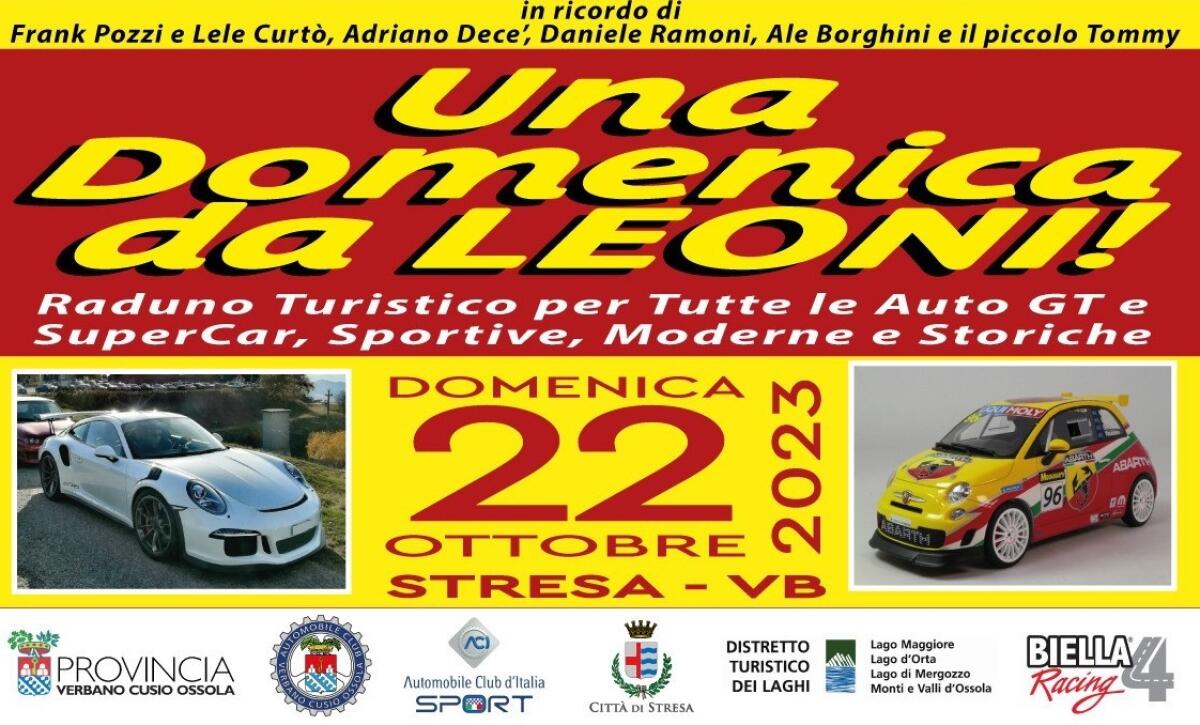 A Stresa il raduno benefico "Una Domenica da Leoni" - 