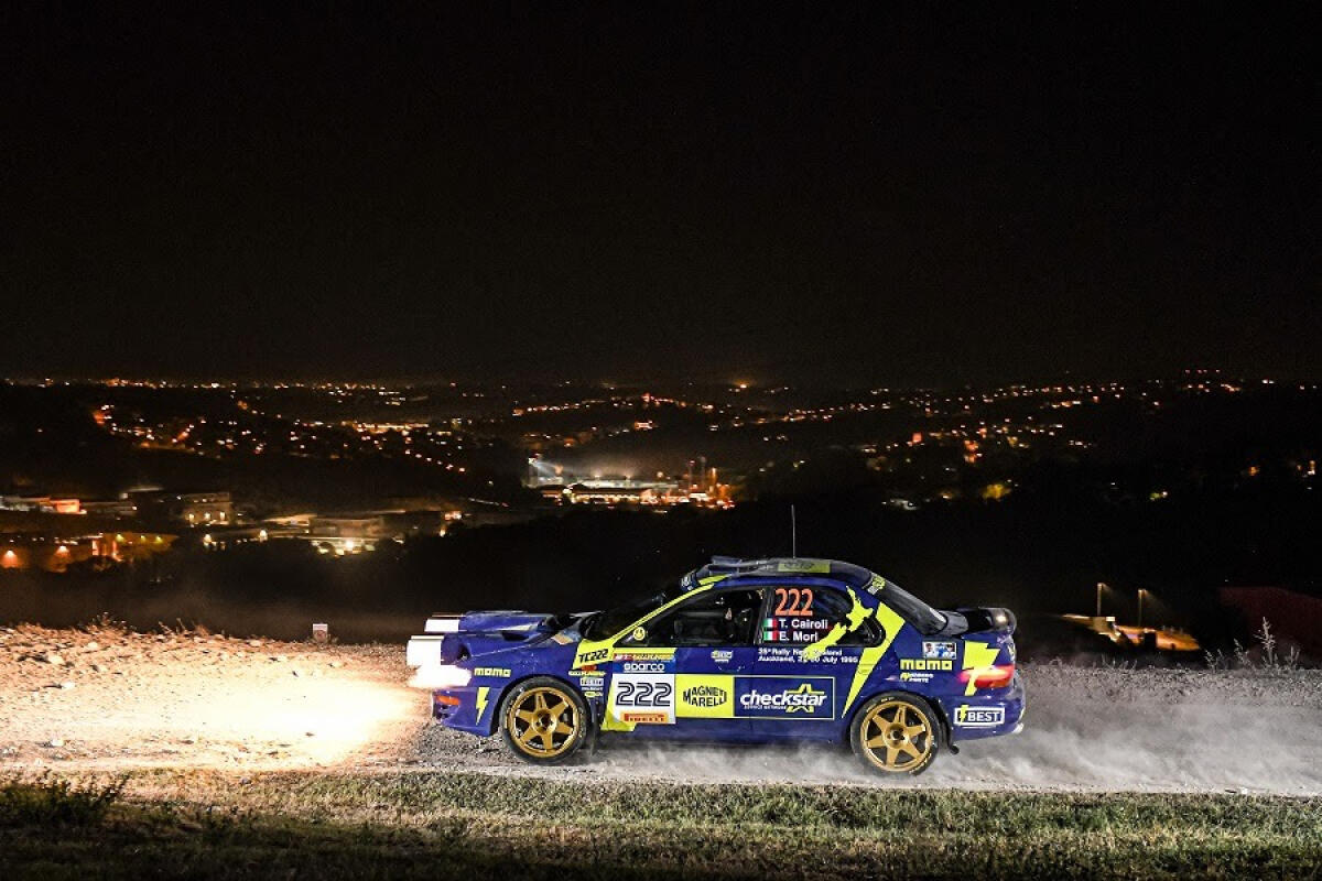 Musti-Cairoli-Pedersoli i primi leader a Rallylegend 2023 - 