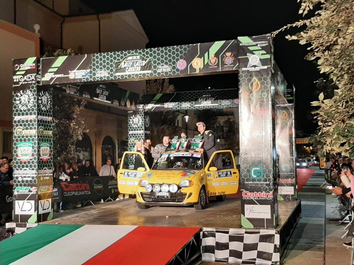 Scuderia Efferre a podio al Rally del Lazio - 