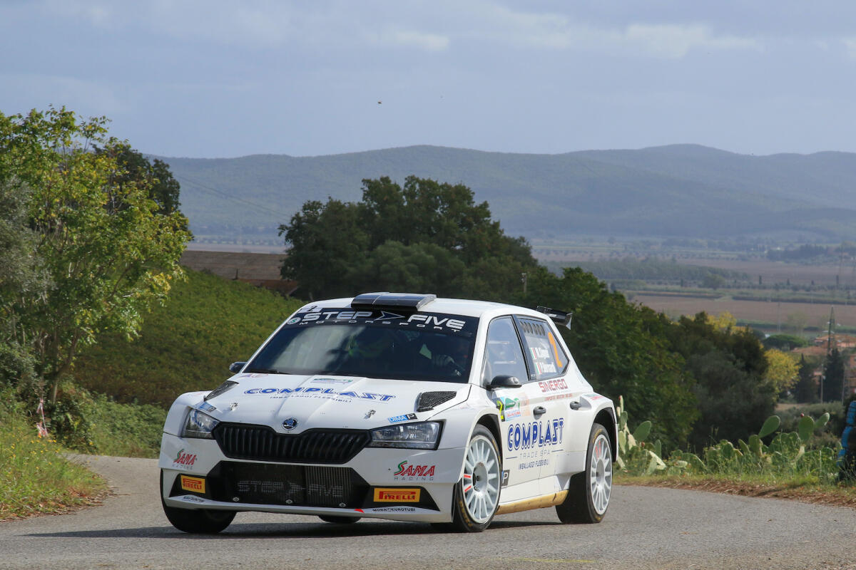 MONOLOGO DI SIGNOR-BERNARDI (SKODA)  ALL’8° RALLY “COLLINE METALLIFERE E VAL DI CORNIA” - 