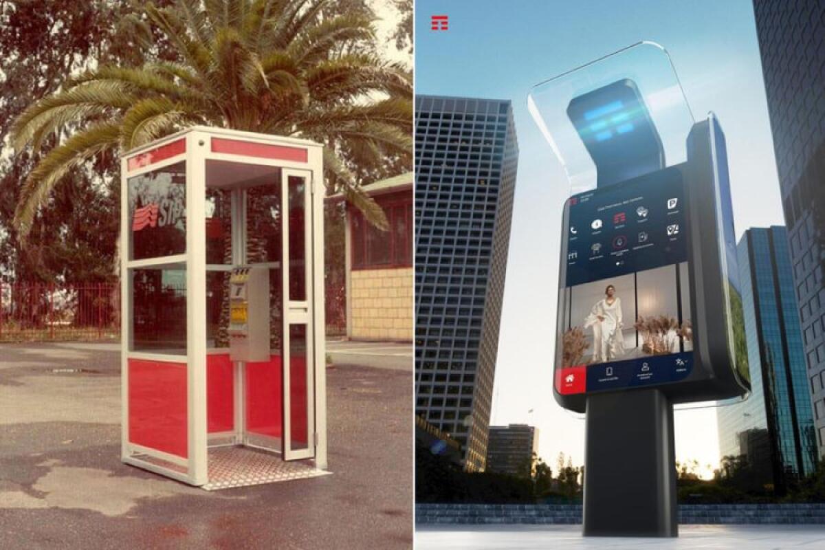 TIM lancia le nuove cabine digitali per le città del futuro - foto ansa
