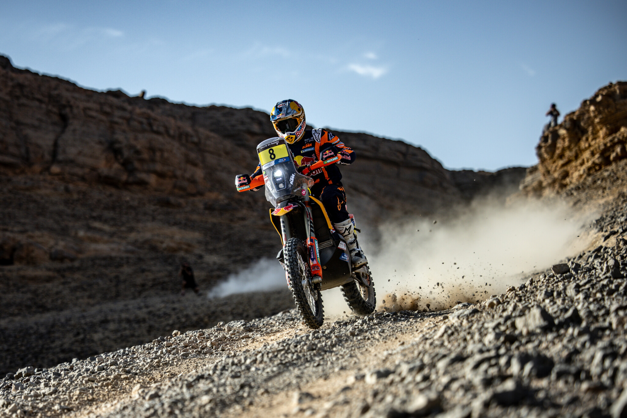 Toby Price impegnato al Rallye Marocco (Foto: Kin Marcin)