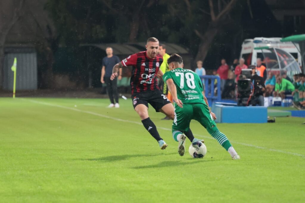 Immagine in evidenza: uno scatto di Monopoli-Foggia (Serie C - girone C 2023/24) - crediti: foto di Calcio Foggia 1920/Federico Antonellis