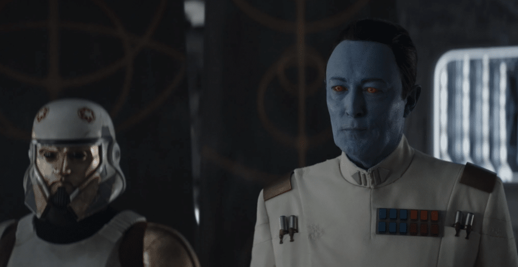 Enoch e Thrawn nell'episodio