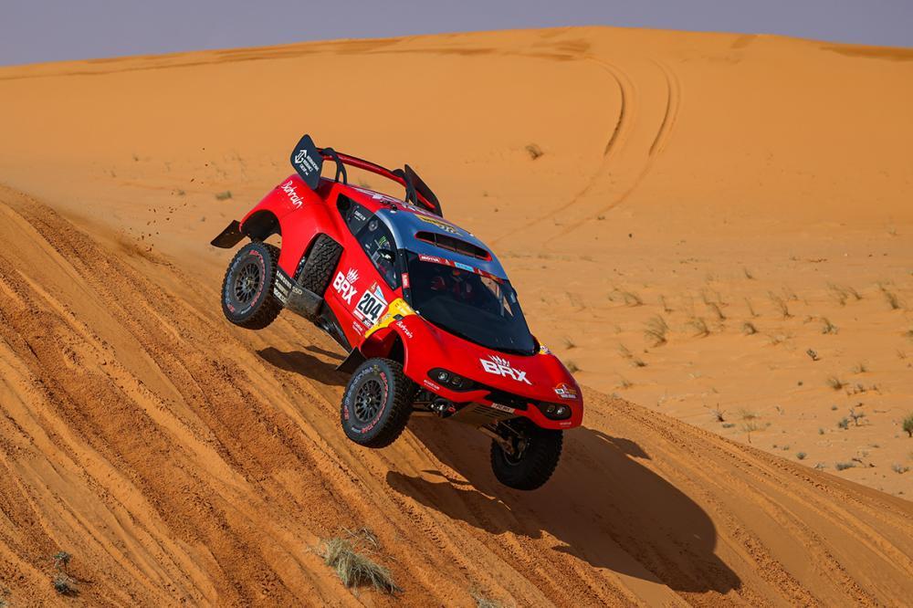 Il Prodrive Hunter, il mezzo che guiderà Nasser alla Dakar 24'